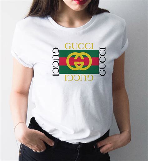 gucci t shirt women|vintage gucci t shirt women.